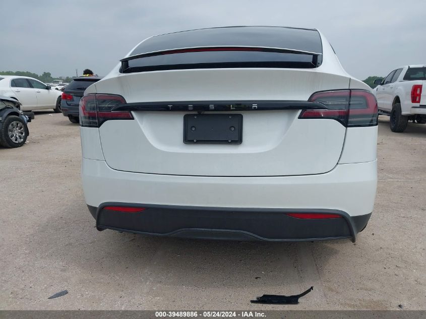 2023 Tesla Model X Dual Motor All-Wheel Drive/Standard Range VIN: 7SAXCBE57PF429561 Lot: 39489886