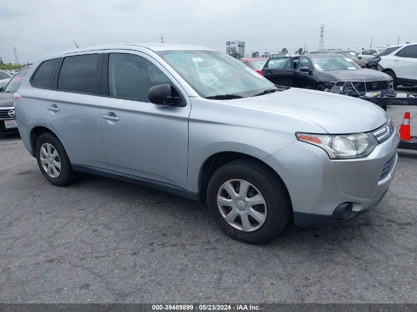 2014 Mitsubishi Outlander Es VIN: JA4AD2A3XEZ007337 Lot: 39489899