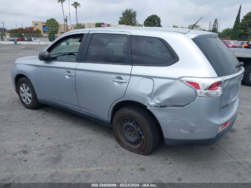 2014 Mitsubishi Outlander Es VIN: JA4AD2A3XEZ007337 Lot: 39489899