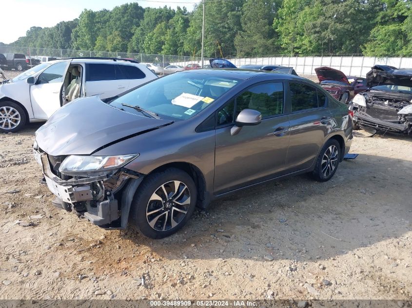 2013 Honda Civic Ex VIN: 19XFB2F89DE090890 Lot: 39489909