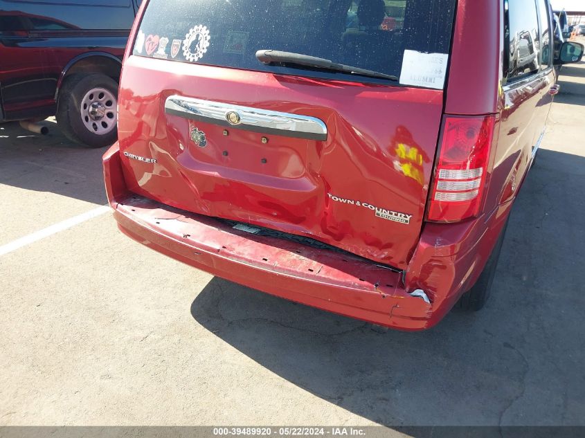 2009 Chrysler Town & Country Touring VIN: 2A8HR54129R604220 Lot: 39489920