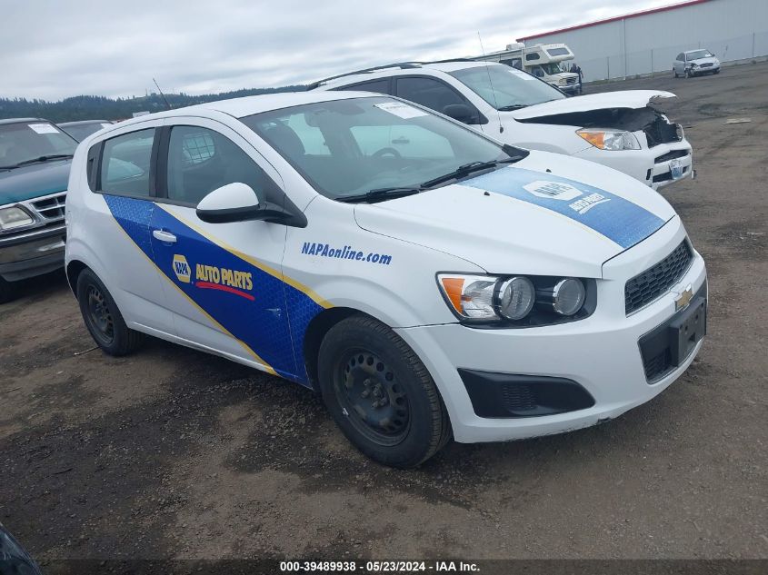 2013 Chevrolet Sonic Ls Auto VIN: 1G1JA6SH5D4162348 Lot: 39489938