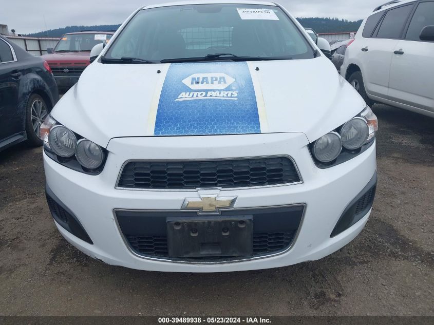 2013 Chevrolet Sonic Ls Auto VIN: 1G1JA6SH5D4162348 Lot: 39489938