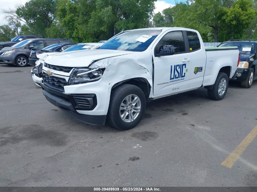 2021 Chevrolet Colorado 2Wd Long Box Lt VIN: 1GCHSCEA4M1254844 Lot: 39489939