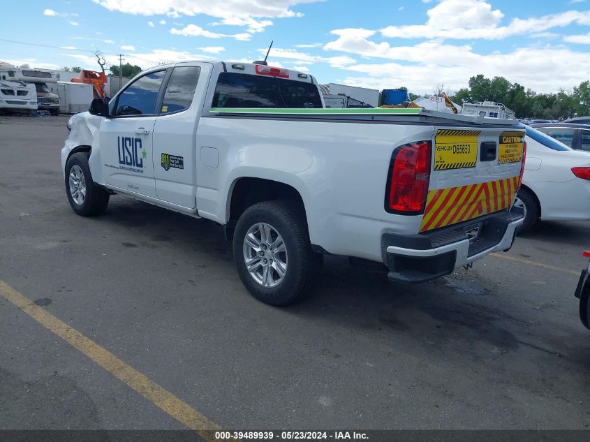 2021 Chevrolet Colorado 2Wd Long Box Lt VIN: 1GCHSCEA4M1254844 Lot: 39489939