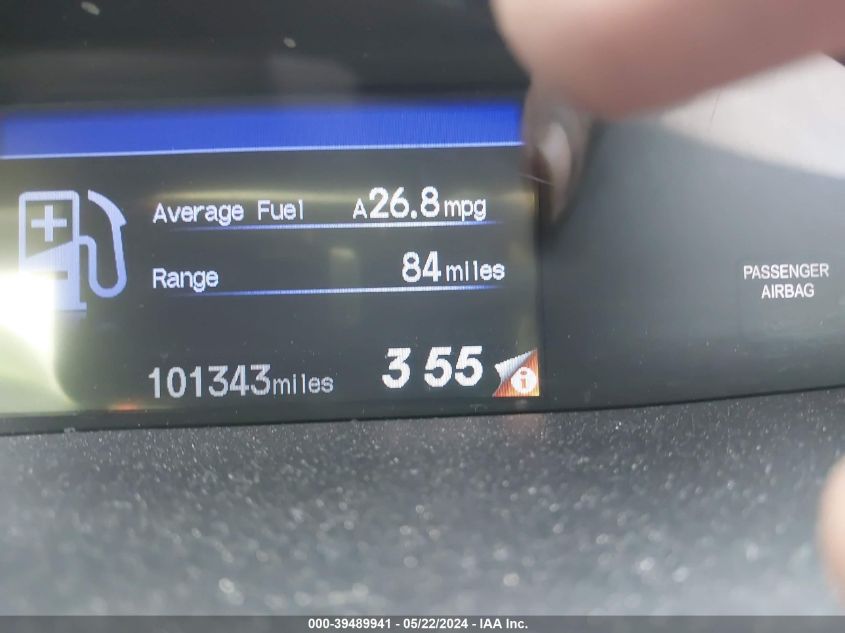 2012 Honda Civic Lx VIN: 19XFB2F58CE065189 Lot: 39489941