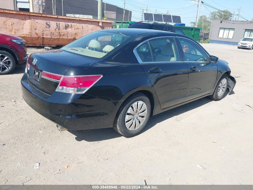 2012 Honda Accord 2.4 Lx VIN: 1HGCP2F33CA016246 Lot: 39489946