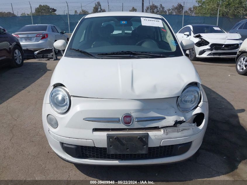 2015 Fiat 500 Pop VIN: 3C3CFFAR3FT615539 Lot: 39489948