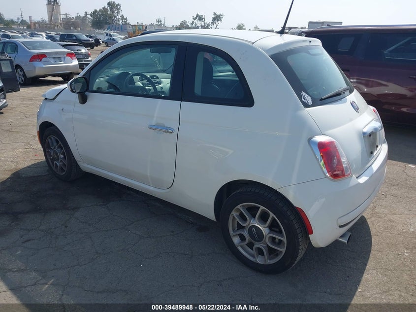 2015 Fiat 500 Pop VIN: 3C3CFFAR3FT615539 Lot: 39489948