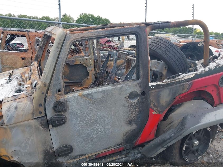 2012 Jeep Wrangler Sport VIN: 1C4AJWAG3CL126257 Lot: 39489949