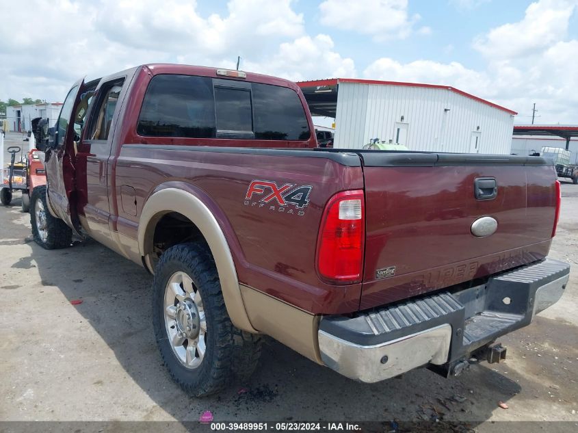 2012 Ford F-250 Lariat VIN: 1FT7W2BTXCEC60400 Lot: 39489951