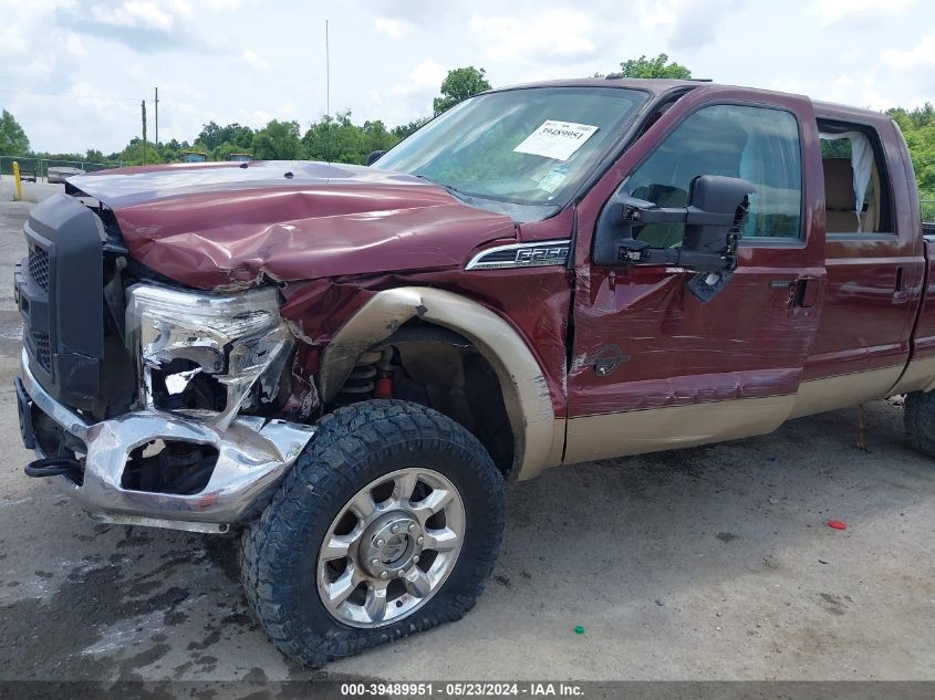 2012 Ford F-250 Lariat VIN: 1FT7W2BTXCEC60400 Lot: 39489951