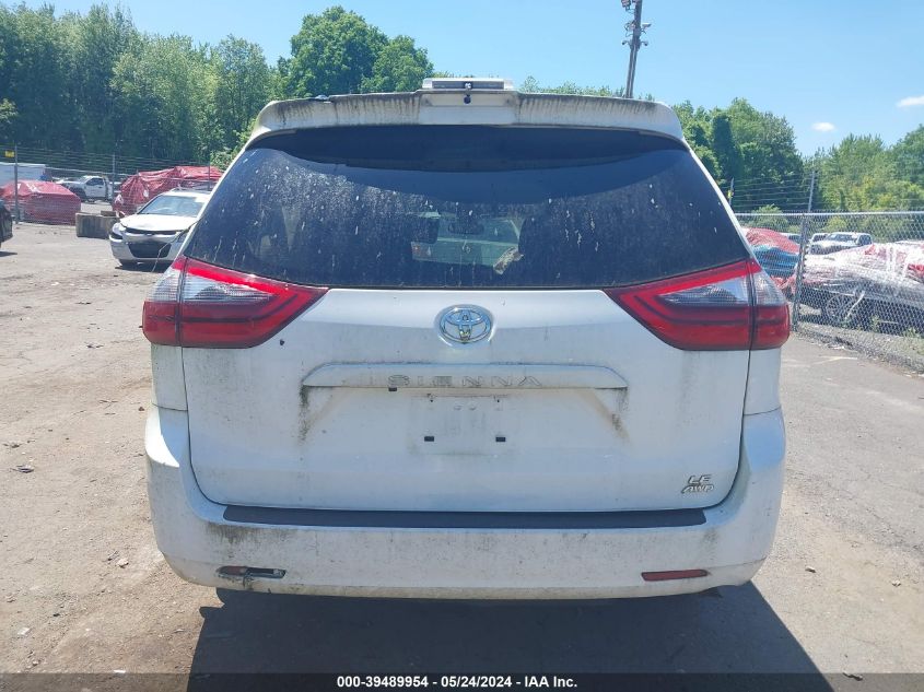 2020 Toyota Sienna Le VIN: 5TDJZ3DCXLS236219 Lot: 39489954