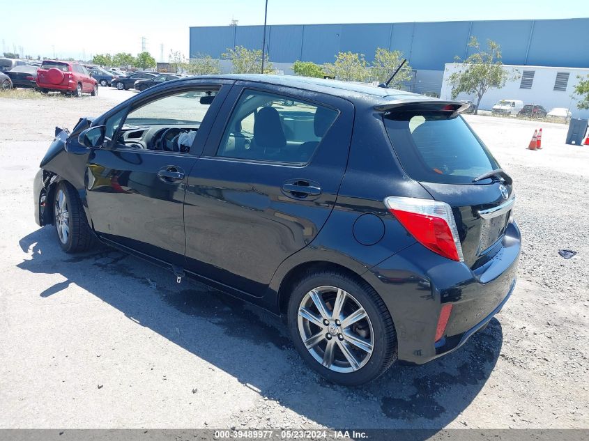 2013 Toyota Yaris Se VIN: JTDKTUD39DD554955 Lot: 39489977