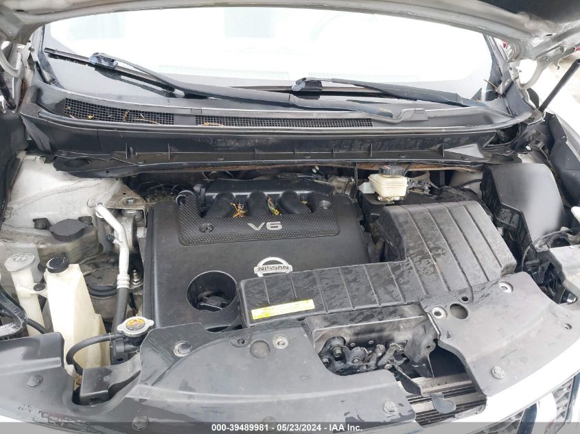 2011 Nissan Murano S VIN: JN8AZ1MW0BW152024 Lot: 39489981