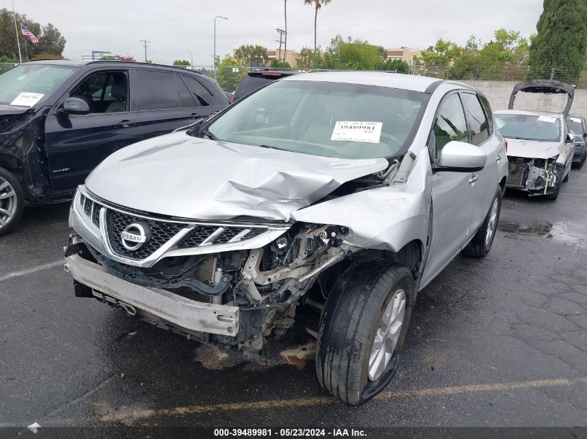 2011 Nissan Murano S VIN: JN8AZ1MW0BW152024 Lot: 39489981