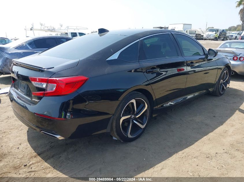 2018 Honda Accord Sport VIN: 1HGCV1F30JA207412 Lot: 39489984