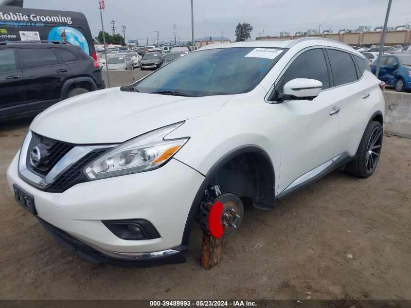 5N1AZ2MG3HN195485 2017 NISSAN MURANO - Image 2