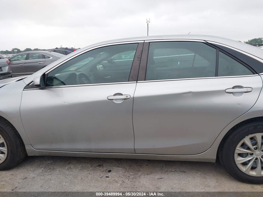 2015 Toyota Camry Le VIN: 4T1BF1FK6FU053515 Lot: 39489994