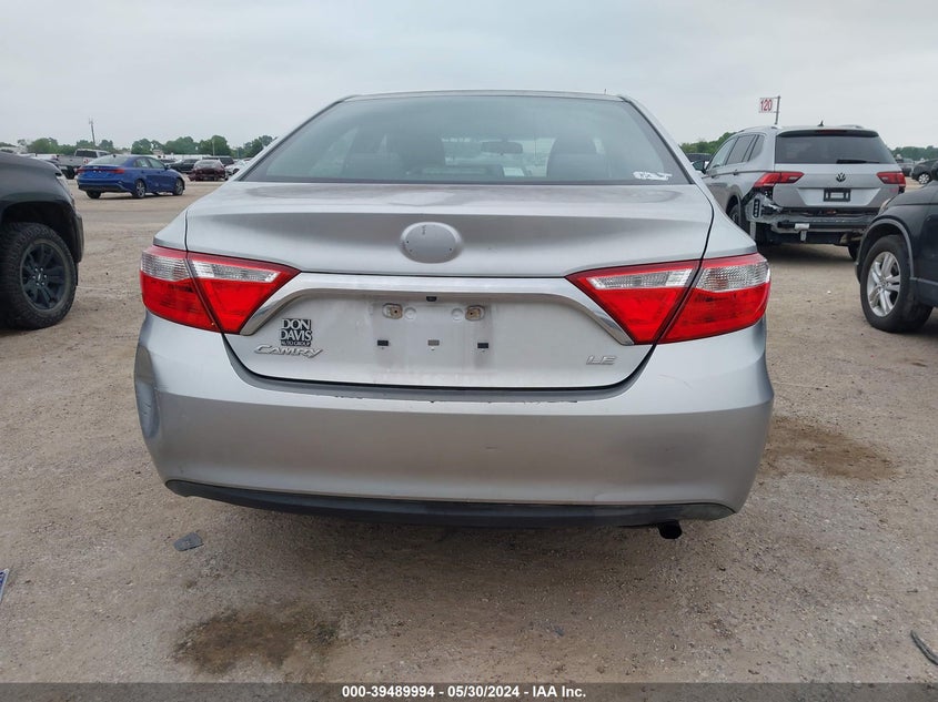 2015 Toyota Camry Le VIN: 4T1BF1FK6FU053515 Lot: 39489994