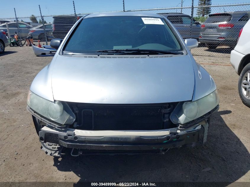 2006 Honda Civic Lx VIN: 2HGFA16546H523298 Lot: 39489999