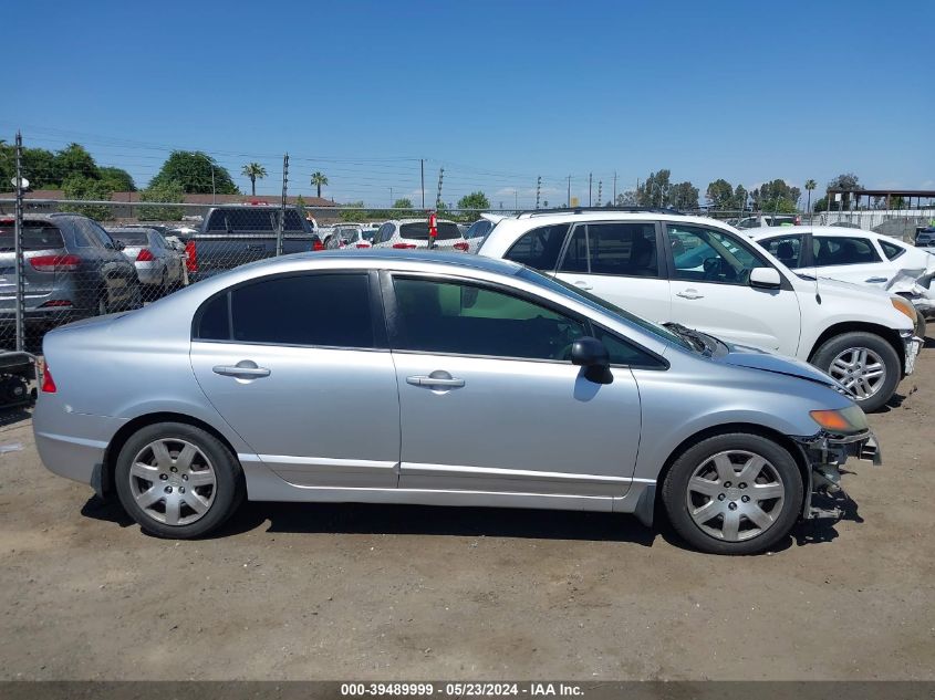 2006 Honda Civic Lx VIN: 2HGFA16546H523298 Lot: 39489999