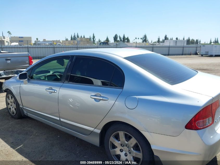 2006 Honda Civic Lx VIN: 2HGFA16546H523298 Lot: 39489999