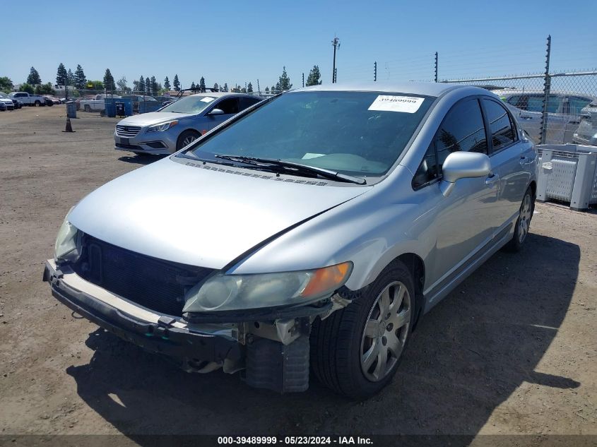 2006 Honda Civic Lx VIN: 2HGFA16546H523298 Lot: 39489999