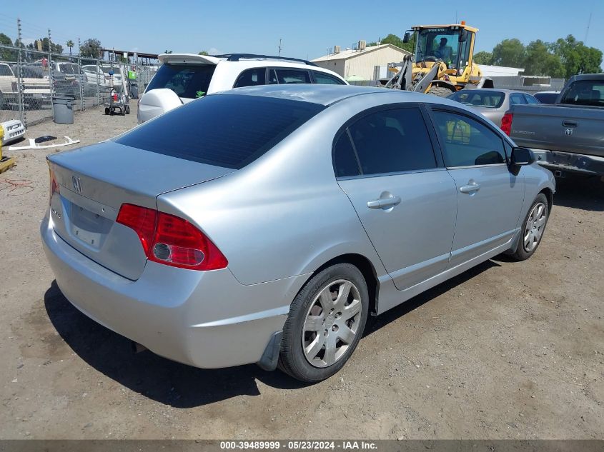 2006 Honda Civic Lx VIN: 2HGFA16546H523298 Lot: 39489999