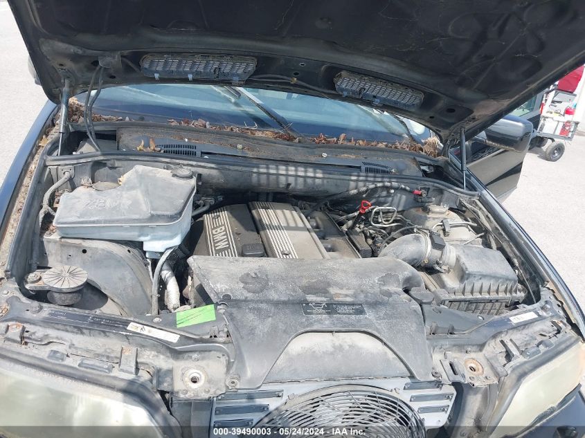 2003 BMW X5 3.0I VIN: 5UXFA53583LV91224 Lot: 39490003
