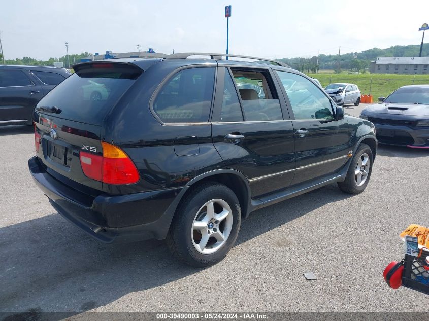 2003 BMW X5 3.0I VIN: 5UXFA53583LV91224 Lot: 39490003