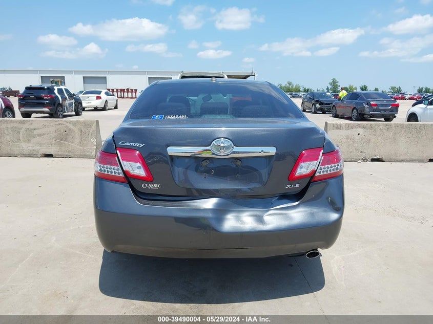 2010 Toyota Camry Xle VIN: 4T1BF3EK0AU110751 Lot: 39490004