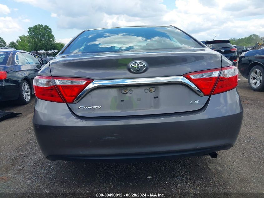 2015 Toyota Camry Le VIN: 4T1BF1FK4FU056686 Lot: 39490012