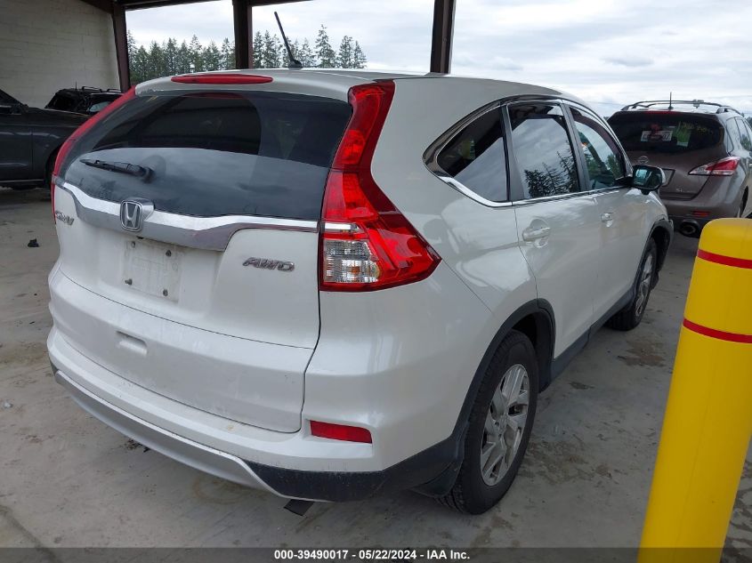 2015 Honda Cr-V Ex VIN: 5J6RM4H58FL029640 Lot: 39490017