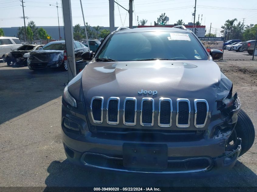 2017 Jeep Cherokee Limited Fwd VIN: 1C4PJLDB7HW503476 Lot: 39490020