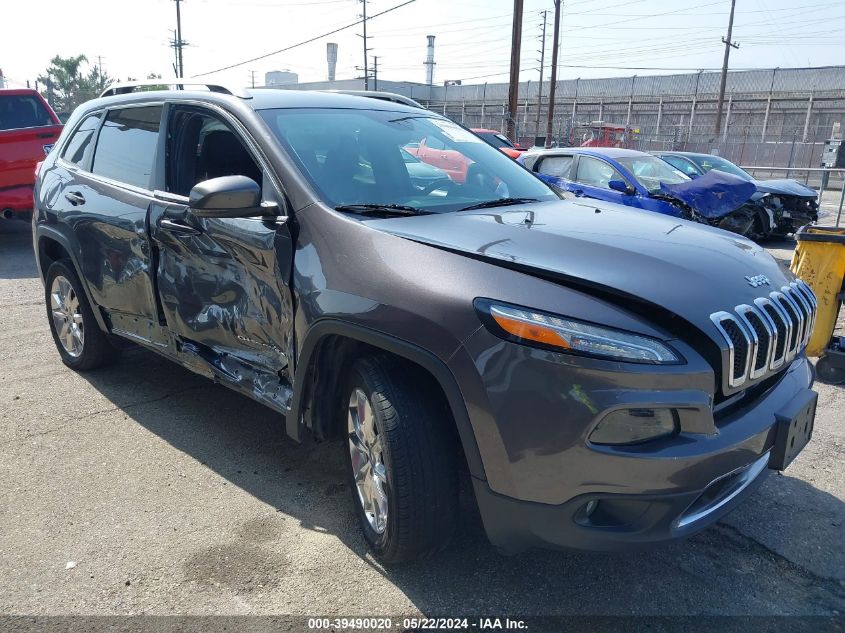 2017 Jeep Cherokee Limited Fwd VIN: 1C4PJLDB7HW503476 Lot: 39490020