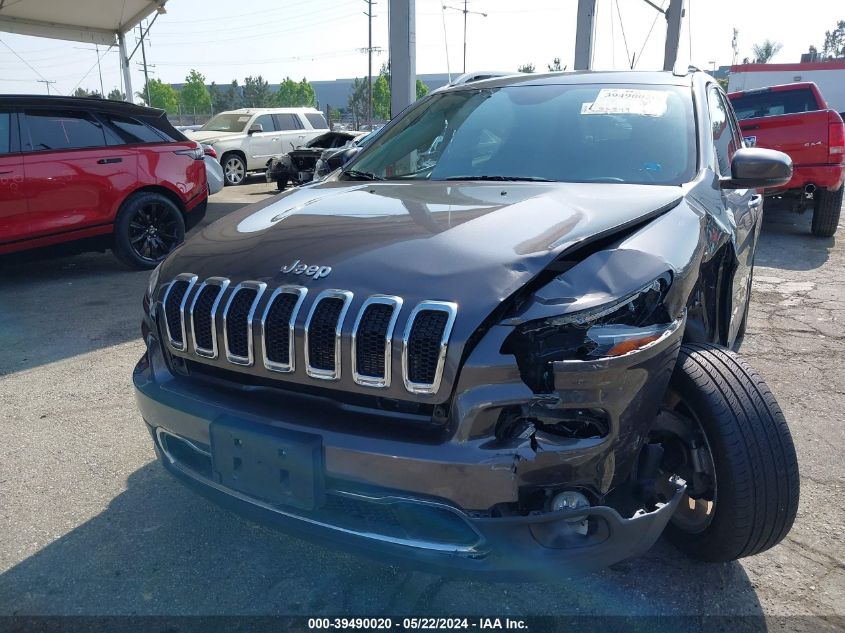 2017 Jeep Cherokee Limited Fwd VIN: 1C4PJLDB7HW503476 Lot: 39490020