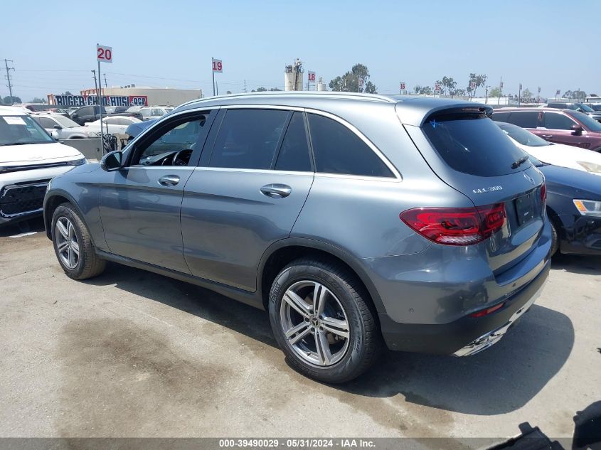 2022 MERCEDES-BENZ GLC 300 SUV - W1N0G8DB7NV343266