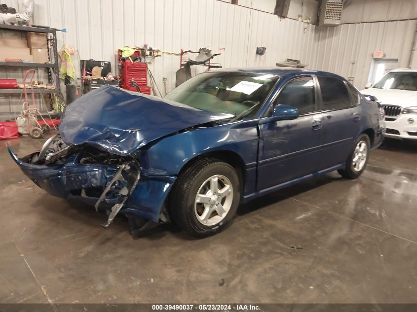 2005 Chevrolet Impala Ls VIN: 2G1WH55K859336673 Lot: 39490037