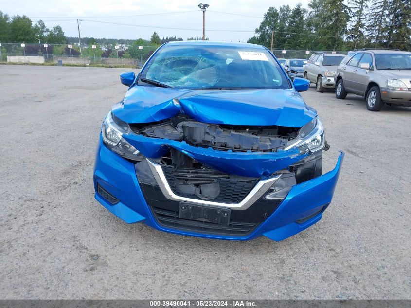 2021 Nissan Versa Sv Xtronic Cvt VIN: 3N1CN8EV6ML826848 Lot: 39490041