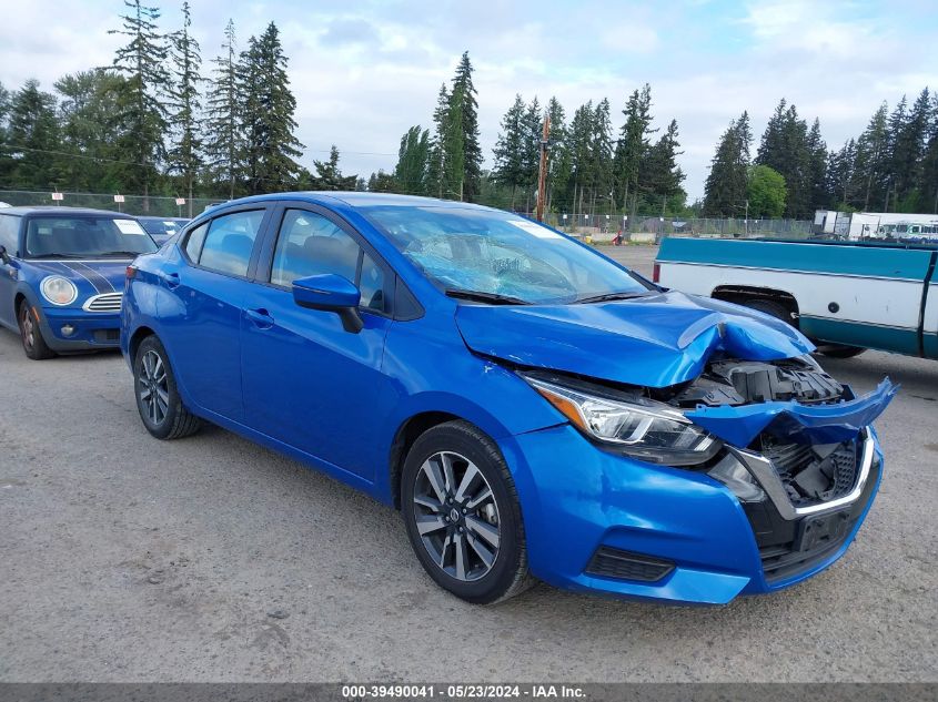 2021 Nissan Versa Sv Xtronic Cvt VIN: 3N1CN8EV6ML826848 Lot: 39490041