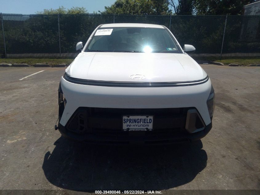 2024 Hyundai Kona Se VIN: KM8HA3AB6RU103409 Lot: 39490046