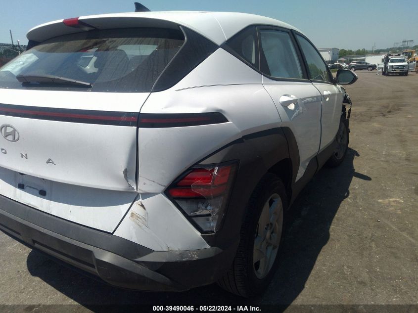 2024 Hyundai Kona Se VIN: KM8HA3AB6RU103409 Lot: 39490046