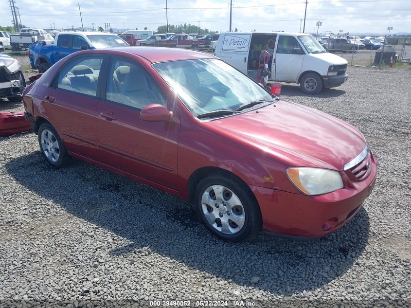 2006 Kia Spectra Ex/Lx/Sx VIN: KNAFE121365212293 Lot: 39490052