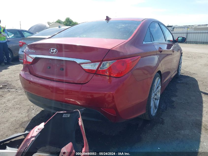 2014 Hyundai Sonata Gls VIN: 5NPEB4ACXEH814733 Lot: 39490053