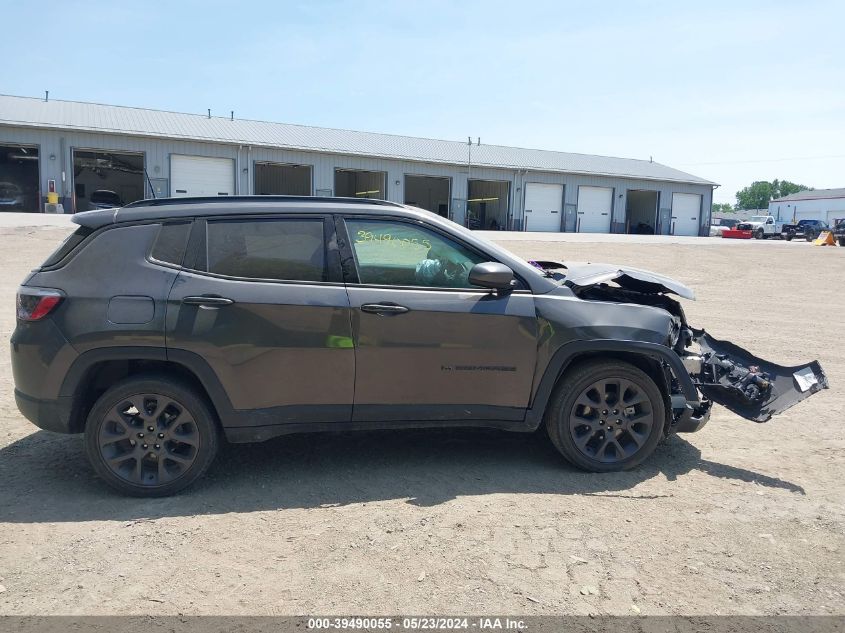 2021 Jeep Compass 80Th Anniversary 4X4 VIN: 3C4NJDEBXMT521191 Lot: 39490055