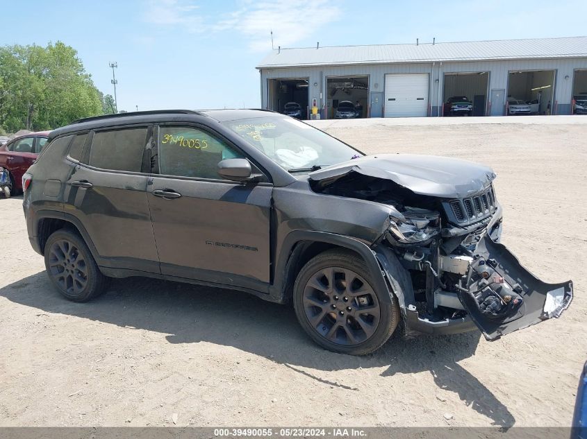 2021 Jeep Compass 80Th Anniversary 4X4 VIN: 3C4NJDEBXMT521191 Lot: 39490055