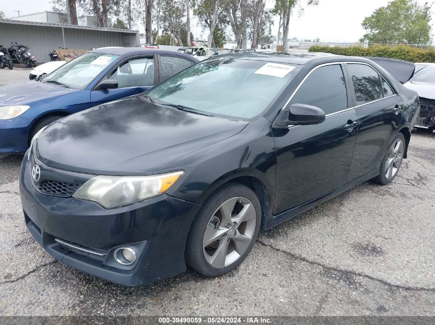 2014 Toyota Camry Se V6 VIN: 4T1BK1FK5EU538626 Lot: 39490059