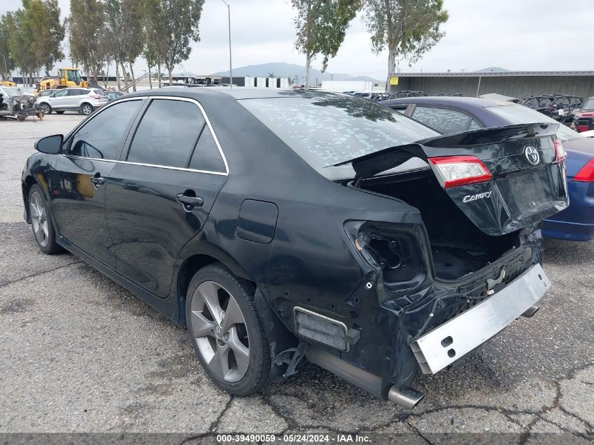 2014 Toyota Camry Se V6 VIN: 4T1BK1FK5EU538626 Lot: 39490059