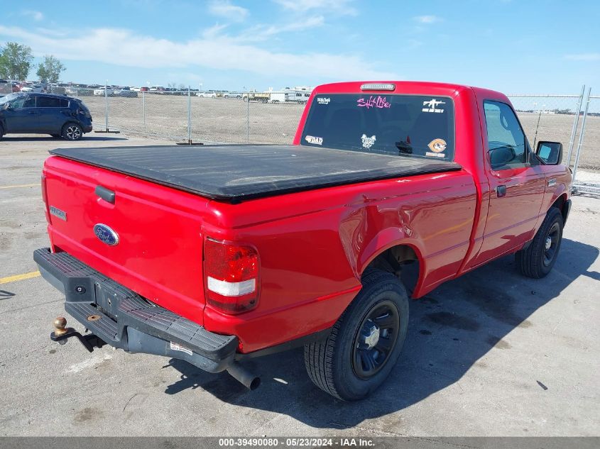 2008 Ford Ranger Xl/Xlt VIN: 1FTYR10D98PA64221 Lot: 39490080